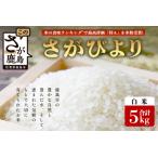 先行受付 生産者直送 さがびより 白米5kg