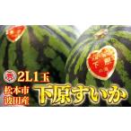 fu.... налог арбуз внизу .... Shinshu Matsumoto волна рисовое поле производство 2L ( 7kg ~ 8kg ) × 1 шар Nagano префектура Matsumoto город 