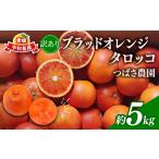 ふるさと納税 訳あり ブラッドオレンジ タロッコ 5kg オレンジ つばさ農園 B010-048015 愛媛県宇和島市