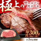 牛肉 サーロイン 3回定期便 佐賀牛 サーロインステーキ 300g
