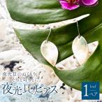 アクセサリー ピアス 夜光貝のピアス スクエア