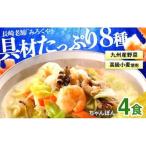 〈みろくや〉具材付き冷凍ちゃんぽん 4食入