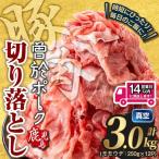 鹿児島 曽於ポーク 切り落とし 計3.0kg