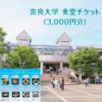 奈良大学 食堂チケット 3 000円分
