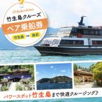 竹生島クルーズ ペア乗船券 長浜航路 乗船券