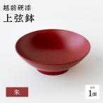 越前硬漆 上弦鉢 朱 漆琳堂 湯呑み