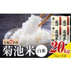令和7年産 菊池米 白米 20kg