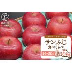 ふるさと納税 江刺りんご「サンふじ」&赤い誘惑「サンふじ」 食べ比べセット 約5kg 14玉-20玉 江刺りんご 「サンふじ」&赤い誘惑 「サンふじ.. 岩手県奥州市