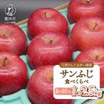 江刺りんご サンふじ 赤い誘惑 食べ比べセット 約2.5kg