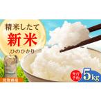 佐賀県 白米　ふるさと納税 令和7年産 ひのひかり5kg 白米 / 佐賀県 白米 [41AGAC003] 佐賀県