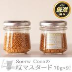 Soerw Cocoの粒マスタード 70g×9セット