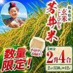芳井米 玄米 330g