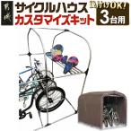 サイクルハウス カスタマイズキット3台用