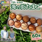 飛ぶ鳥農場 海の街たまご 60個