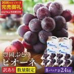 訳あり 豊岡ぶどう ピオーネ 約300g×8パック
