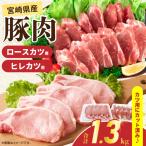 豚肉ロースカツ用&ヒレカツ用セット 合計1.3kg_BB156-25
