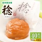 紀州南高梅 稔 40粒入_SF1029