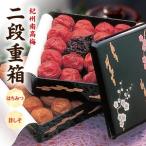 紀州南高梅 二段重箱 はちみつ 昔しそ _SF1030