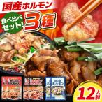 元祖みたけとんちゃん 3種セット 12人前
