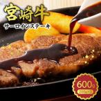 牛肉 サーロイン 宮崎牛 サーロインステーキ600g