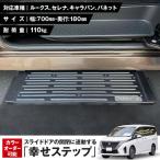 スライドドアの開閉に連動する 幸せステップ