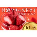 ふるさと納税 【先行予約品】フリーズドライいちご よつぼし 苺 豊橋産 いちご 愛知県豊橋市