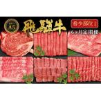 飛騨牛 希少部位 定期便 全6回 計1.86kg