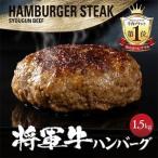 ふるさと納税 【将軍牛】特選ハンバーグ 1.5kg 150g×10個 数量限定【配送不可地域：離島・北海道・沖縄県】【1653741】 岡山県津山市