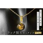 イミラック隕石のネックレス ゴールド GOLD