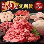 牛肉 セット 丸福 肉の定期便 6回 偶数月 定期便