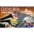 海苔 初摘み新海苔 焼海苔5袋セット