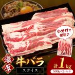牛バラスライス2mm 500g×2