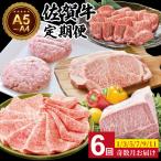 佐賀牛 6回お肉の定期便 隔月 奇数月お届け