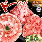 瀬戸豚3種セット計1.6kg 豚肉 定期便