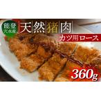 奥能登 穴水産 いのしし ロース カツ用 120g