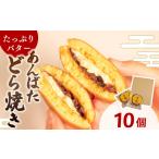 ふるさと納税 どらやき 10個 あんバター どらやき [HC008] 石川県羽咋市