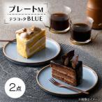 テラコッタ BLACK プレートM 2枚セット