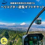 ヘリコプター遊覧 チケット 5分 観光 体験