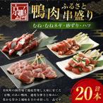 京鴨 鴨肉 ふるさと串盛り 20本セット 約750g