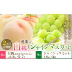 岡山の白桃 と シャインマスカット 計4kg