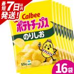 ポテトチップス カルビー うすしお味 55g×16袋