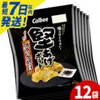 ポテトチップス 堅あげポテト カルビー ブラックペッパー 6…