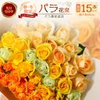 ばら農家直送の春 冬薔薇をお届け♪ バラ花束15本以上