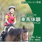 乗馬クラブクレイン茨城 ジュニア 乗馬体験チケット