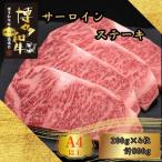 博多和牛 A5 A4 サーロイン ステーキ 計800g