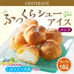ふるさと納税 【シャトレーゼ】 ふっくら シューアイス（バニラ）【個包装】18個入 山梨県中央市