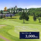 小千谷カントリークラブ ゴルフプレー券3000円