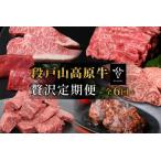 牛肉 定期便 部位が入った 全6回 段戸山高原牛