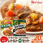 ハウス バーモントカレー中辛&ジャワカレー中辛 各10個