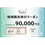 地域 旅行クーポン 9万円分 日本旅行